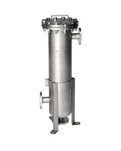 Top flow filterhuis grootte 2 voor 40m3 per uur. 